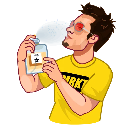 💄 Стикер «Tyler Durden» для Telegram