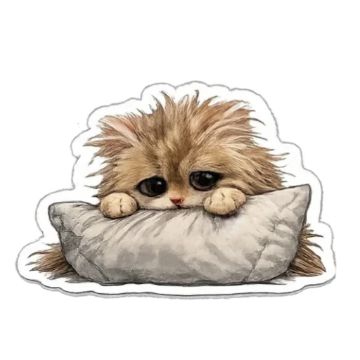 😐 Стикер «Клубок» для Telegram