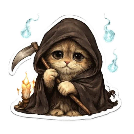 😈 Стикер «Клубок» для Telegram