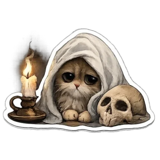😈 Стикер «Клубок» для Telegram