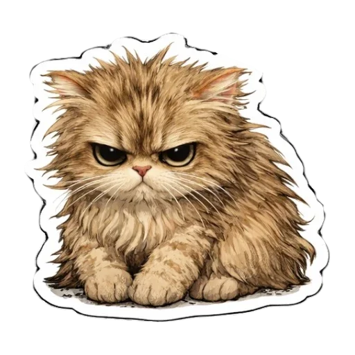 😡 Стикер «Клубок» для Telegram