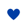 💙 Эмодзи «Синие буквы, пингвинчики и значки» для Telegram