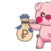 🐷 Эмодзи «Синие буквы, пингвинчики и значки» для Telegram