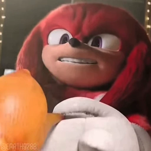 😶 Стикер «Knuckles» для Telegram