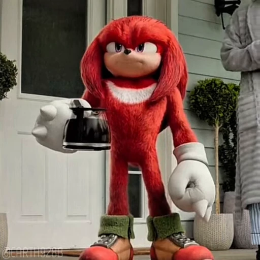 ☕ Стикер «Knuckles» для Telegram