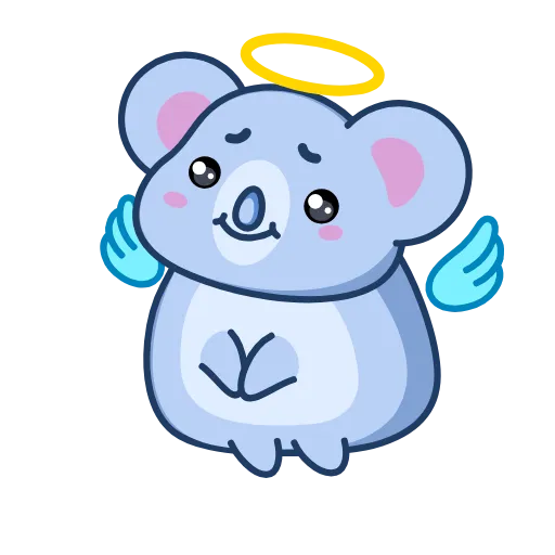 Стикер 25 Koala Alla
