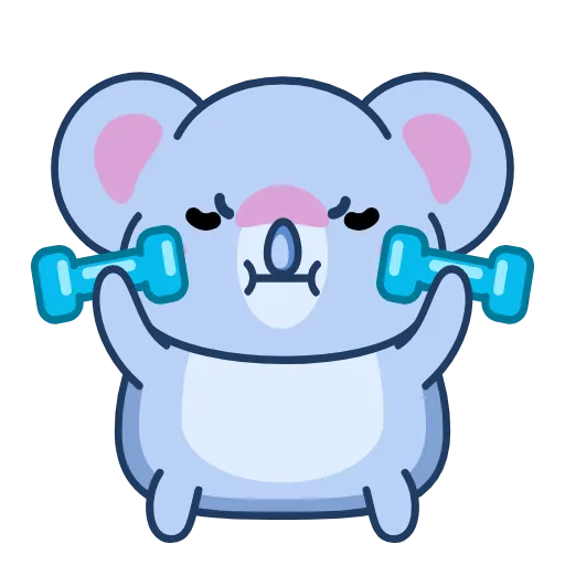 Стикер 12 Koala Alla