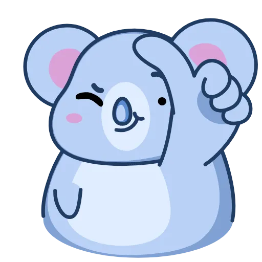 Стикер 18 Koala Alla