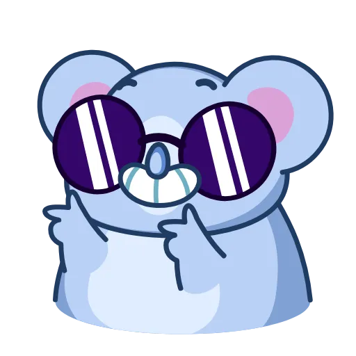 Стикер 19 Koala Alla