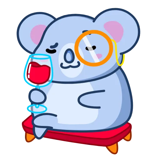 Стикер 17 Koala Alla