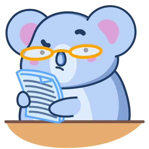 Стикер 11 Koala Alla