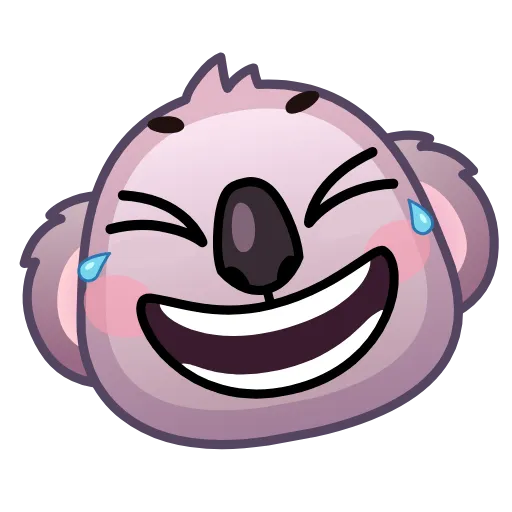 Стикер 14 Koala Emoji
