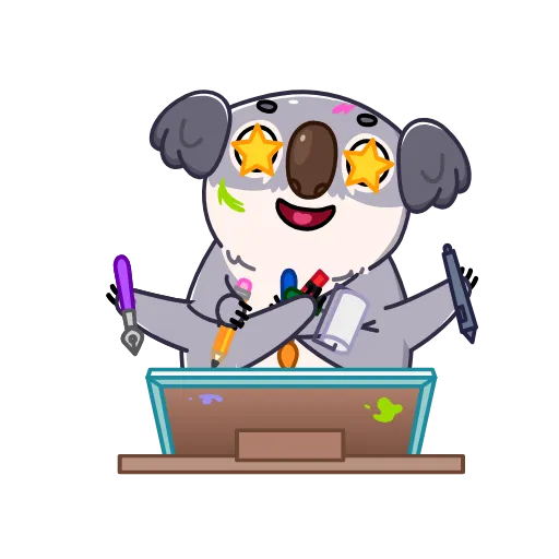 Стикер 26 Kozy Koala