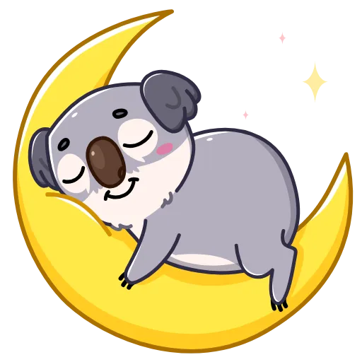 Стикер 24 Kozy Koala