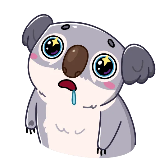 Стикер 16 Kozy Koala