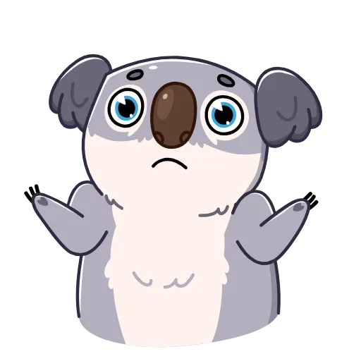 Стикер 22 Kozy Koala