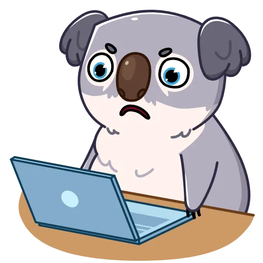 Стикер 15 Kozy Koala