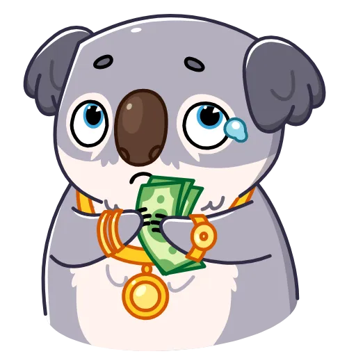 Стикер 23 Kozy Koala