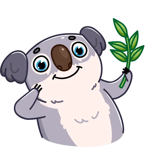 Стикер 5 Kozy Koala