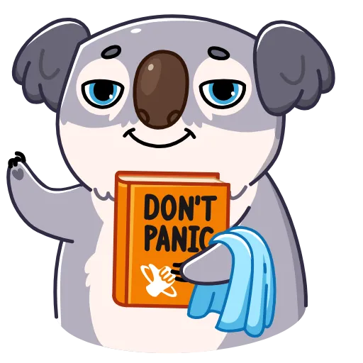 Стикер 18 Kozy Koala