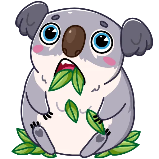 Стикер 9 Kozy Koala