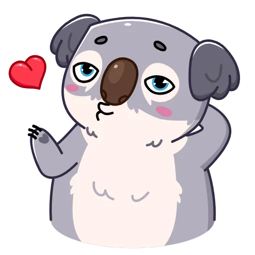 Стикер 2 Kozy Koala