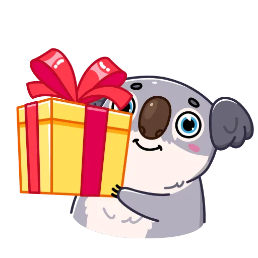 Стикер 21 Kozy Koala