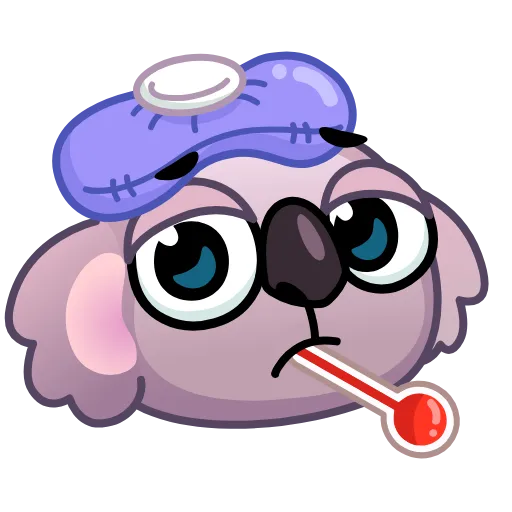 Стикер 24 Koala Emoji