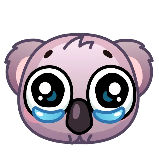 Стикер 14 Koala Emoji