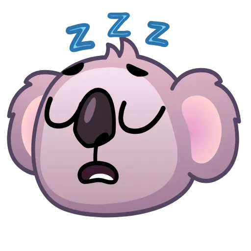 Стикер 20 Koala Emoji