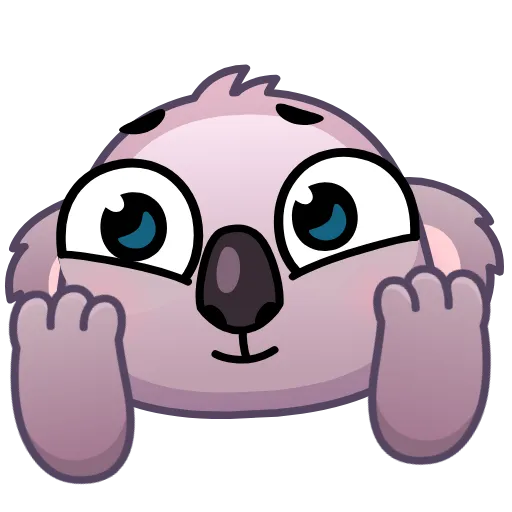 Стикер 36 Koala Emoji