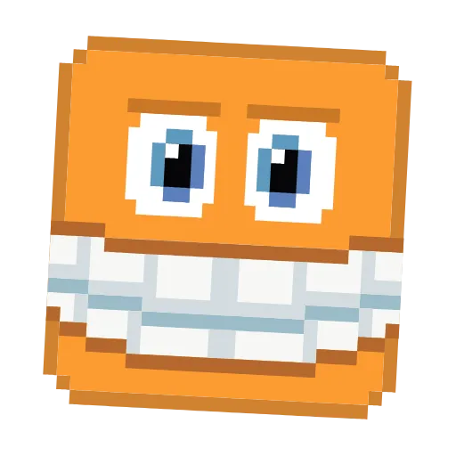 Стикер 28 Dcode Emoji Пиксельные