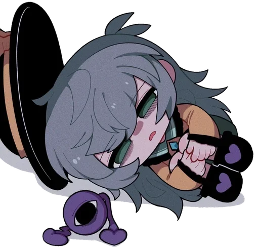 ❤️ Стикер «Koishi Komeiji» для Telegram