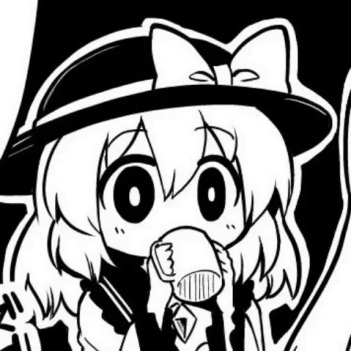 ☕️ Стикер «Koishi Komeiji» для Telegram