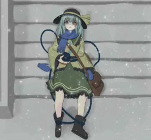 🌟 Стикер «Koishi Komeiji» для Telegram
