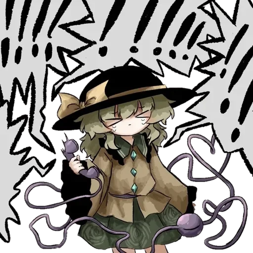 ‼️ Стикер «Koishi Komeiji» для Telegram