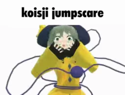🌟 Стикер «Koishi Komeiji» для Telegram