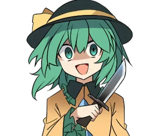 🔪 Стикер «Koishi Komeiji» для Telegram