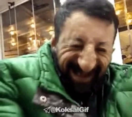 😂 Стикер «Koksal Laughs» для Telegram