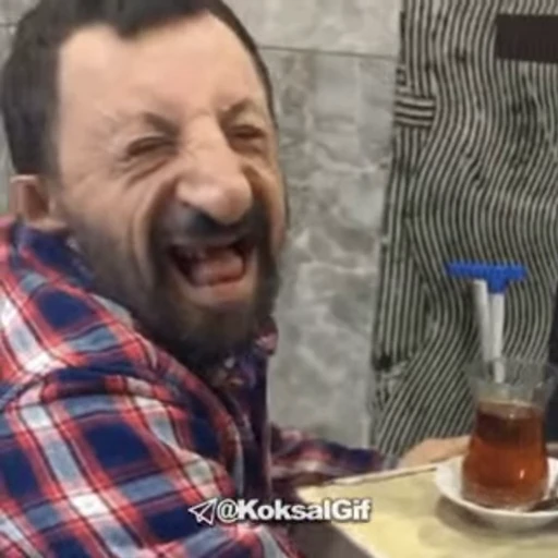 😂 Стикер «Koksal Laughs» для Telegram