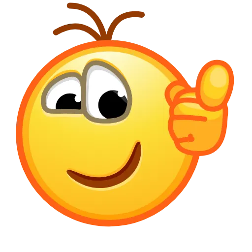 Стикер 9 Retro Kolobok Emoji