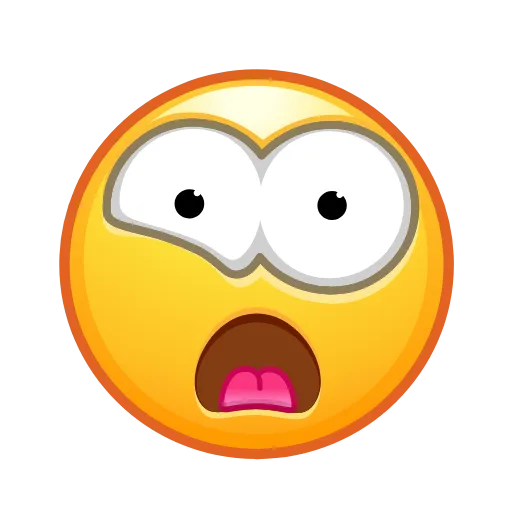 Стикер 17 Retro Kolobok Emoji