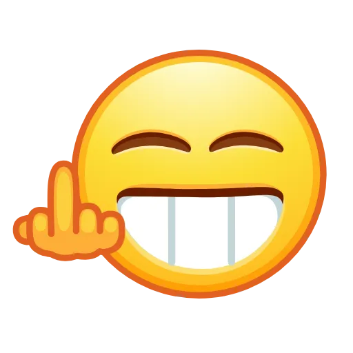 Стикер 26 Retro Kolobok Emoji