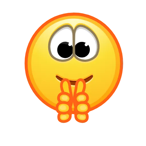 Стикер 21 Retro Kolobok Emoji