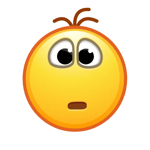 Стикер 23 Retro Kolobok Emoji
