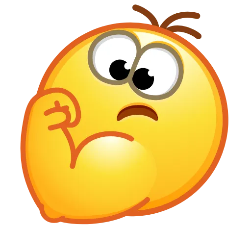 Стикер 49 Retro Kolobok Emoji