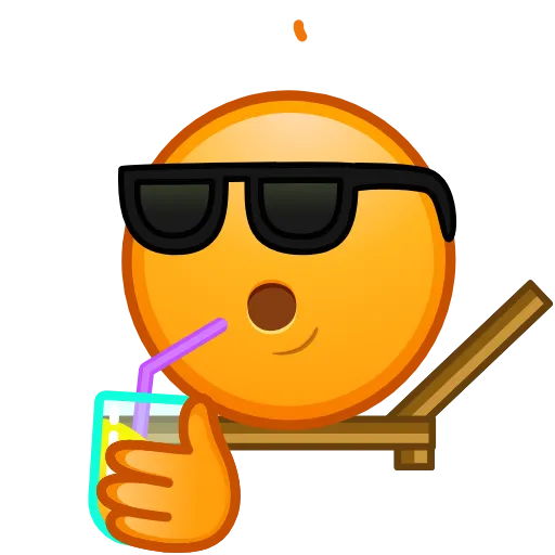 Стикер 41 Retro Kolobok Emoji