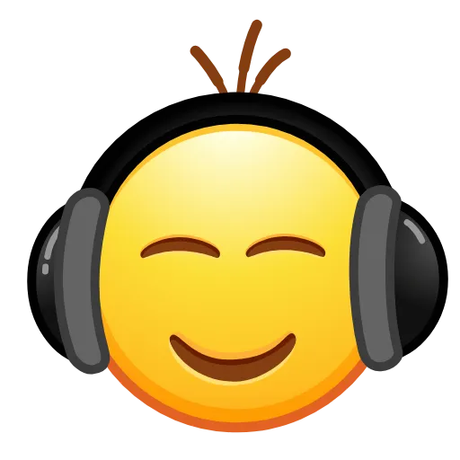 Стикер 29 Retro Kolobok Emoji
