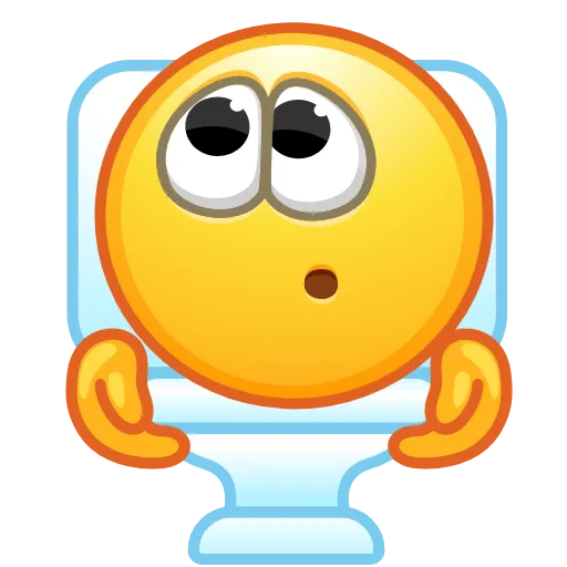 Стикер 39 Retro Kolobok Emoji