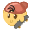 Стикер 44 Komokemoji